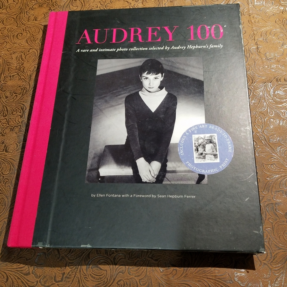 Audrey Hepburn 100 Hardcover Photo Book (ISBN 9781402778360) Sterling Publishing